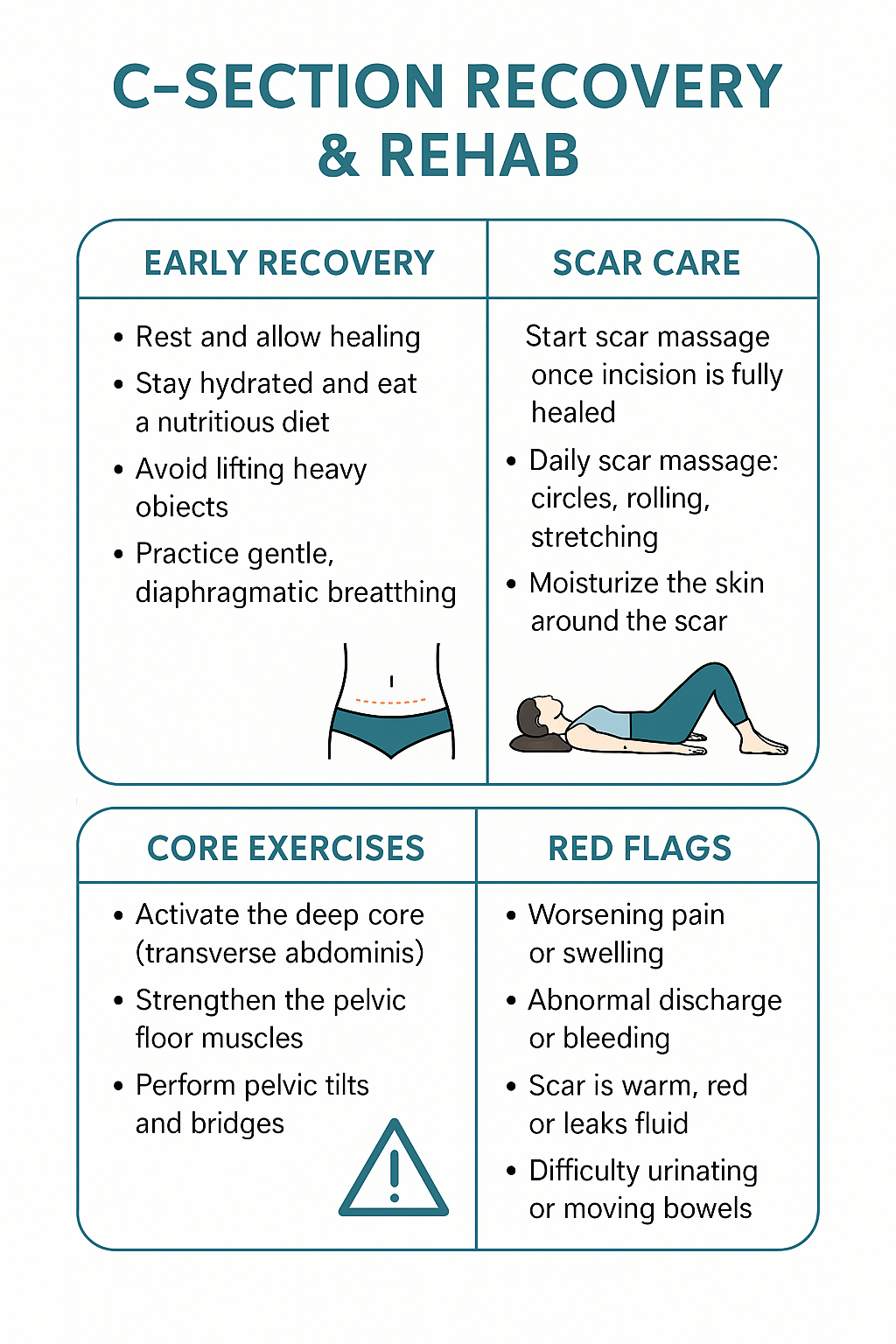 Rehab Plan for Home & Recovery