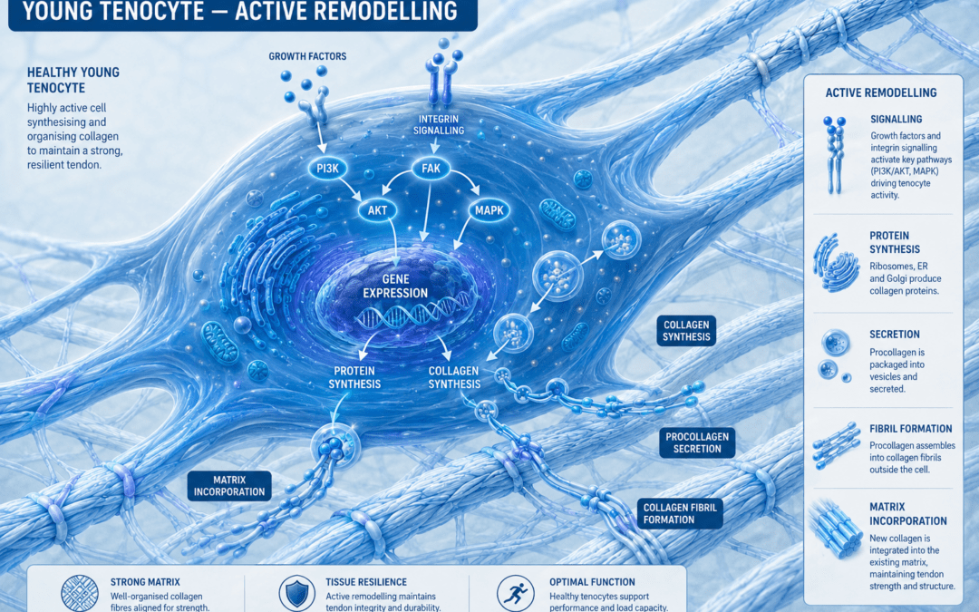 Running on Teenage Collagen: Why Tendons Fail — and How We Can Help Them Heal